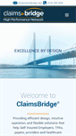 Mobile Screenshot of claimsbridge.com